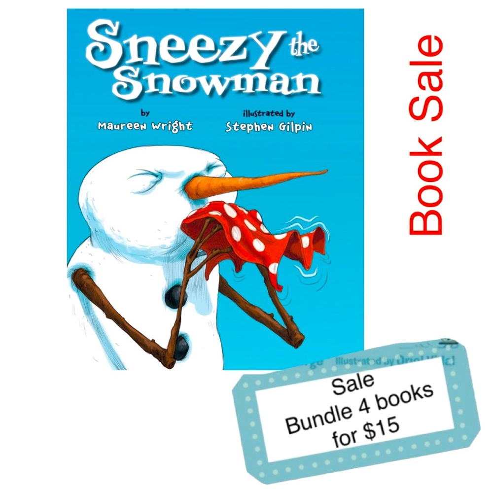 SALE❤️ Book Sneezy The Snowman